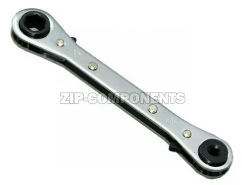 CT-123L Ключ вентильный четырехгранный и шестигранный 1/4, 3/16, 9/16, 1/2