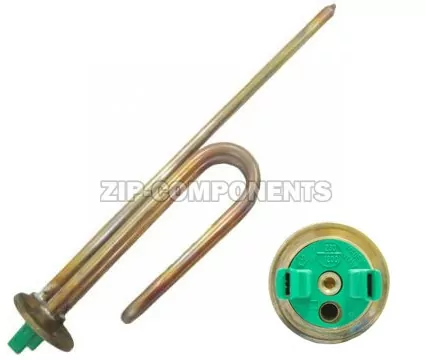 ТЭН для водонагревателя универсальный 2500W 280+120mm CURVED CHINA