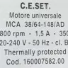 Двигатель стиральной машины Indesit Ariston C00046524