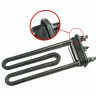 Тэн 2000W Thermowatt прямой без отверстия под датчик L=190 Indesit C00055046